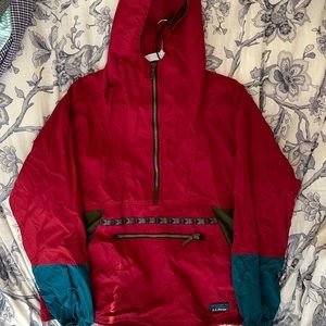 Vintage LL Bean Women’s Windbreaker Size Medium